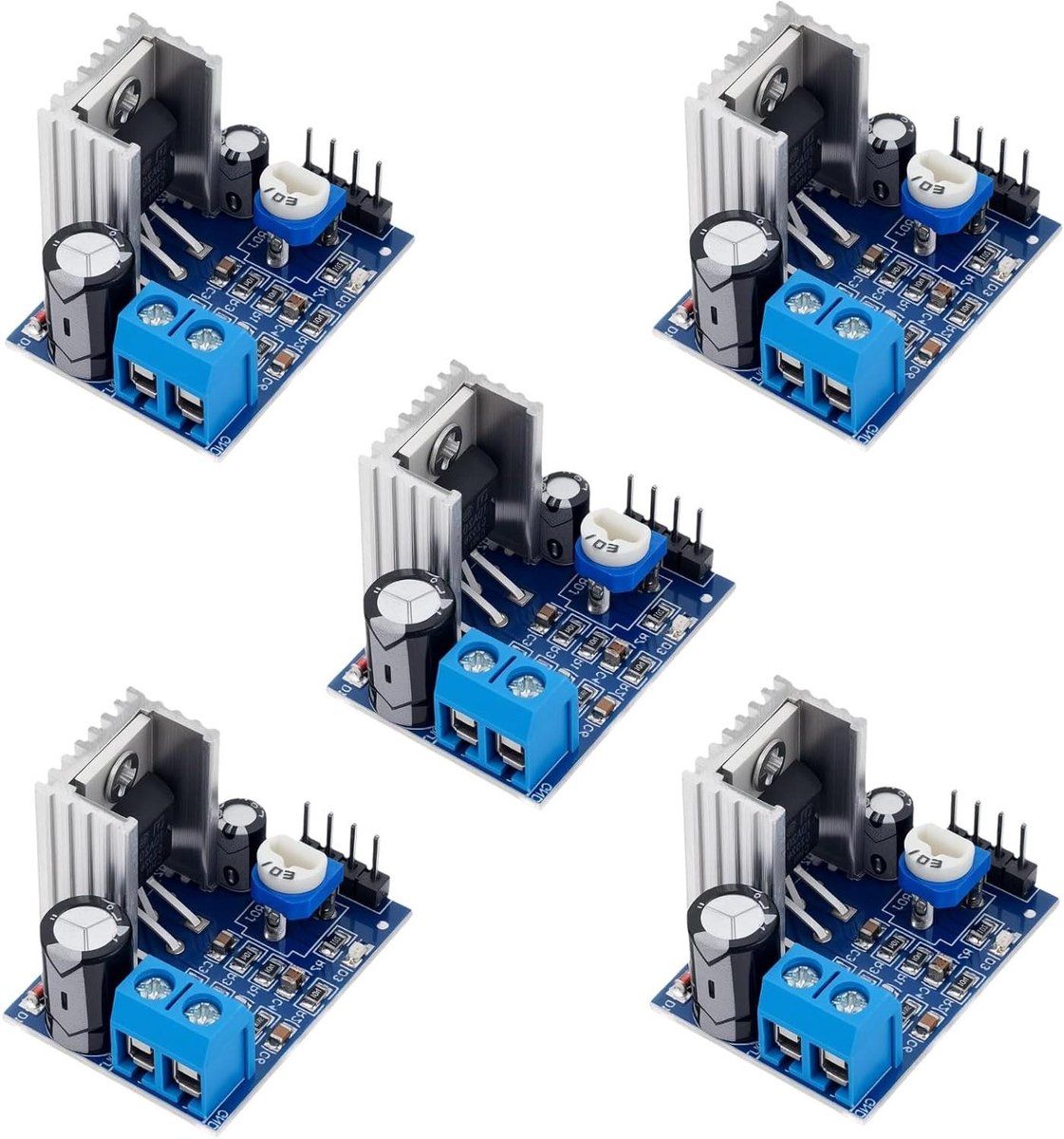 Versterkermodule - Audio Versterker - Doe-het-zelf Audio - Hoge Gain Lage Vervorming - 18 Watt - Zilver