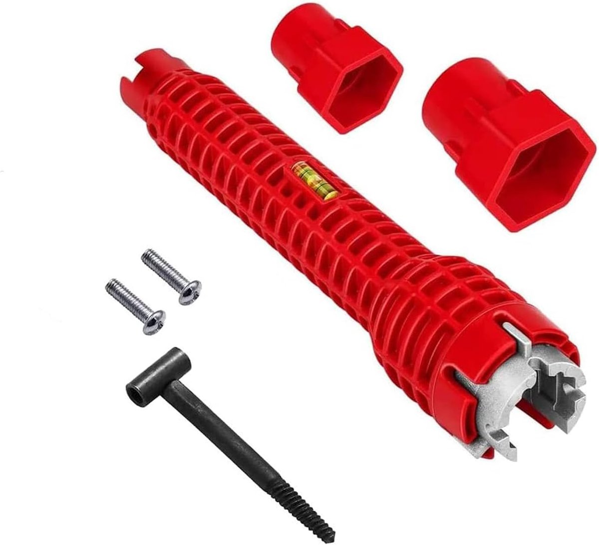 8 in 1 Tap Tools - Sink Installation Tools - Key Installation voor Basins - Toilet Sinks - Bathroom Faucet - Kitchen Hydraulic Installation