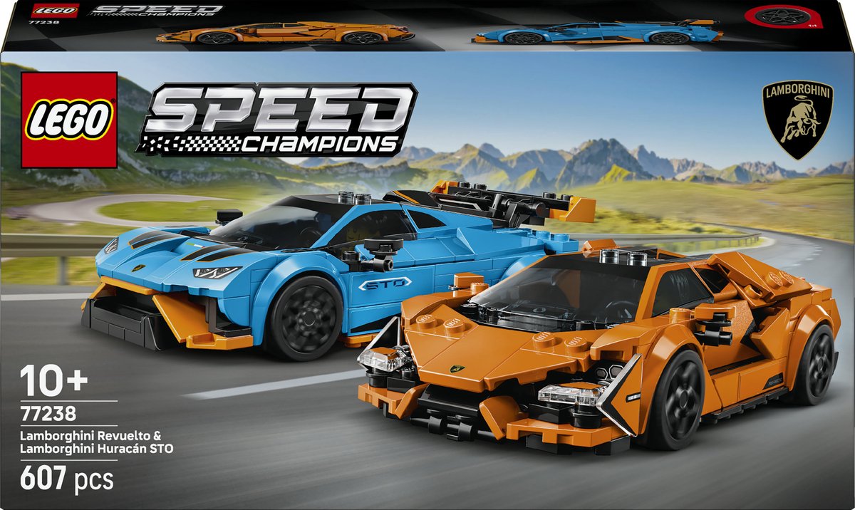 LEGO® Speed Champions Lamborghini Revuelto en Huracán STO - 77238 — afbeelding 13