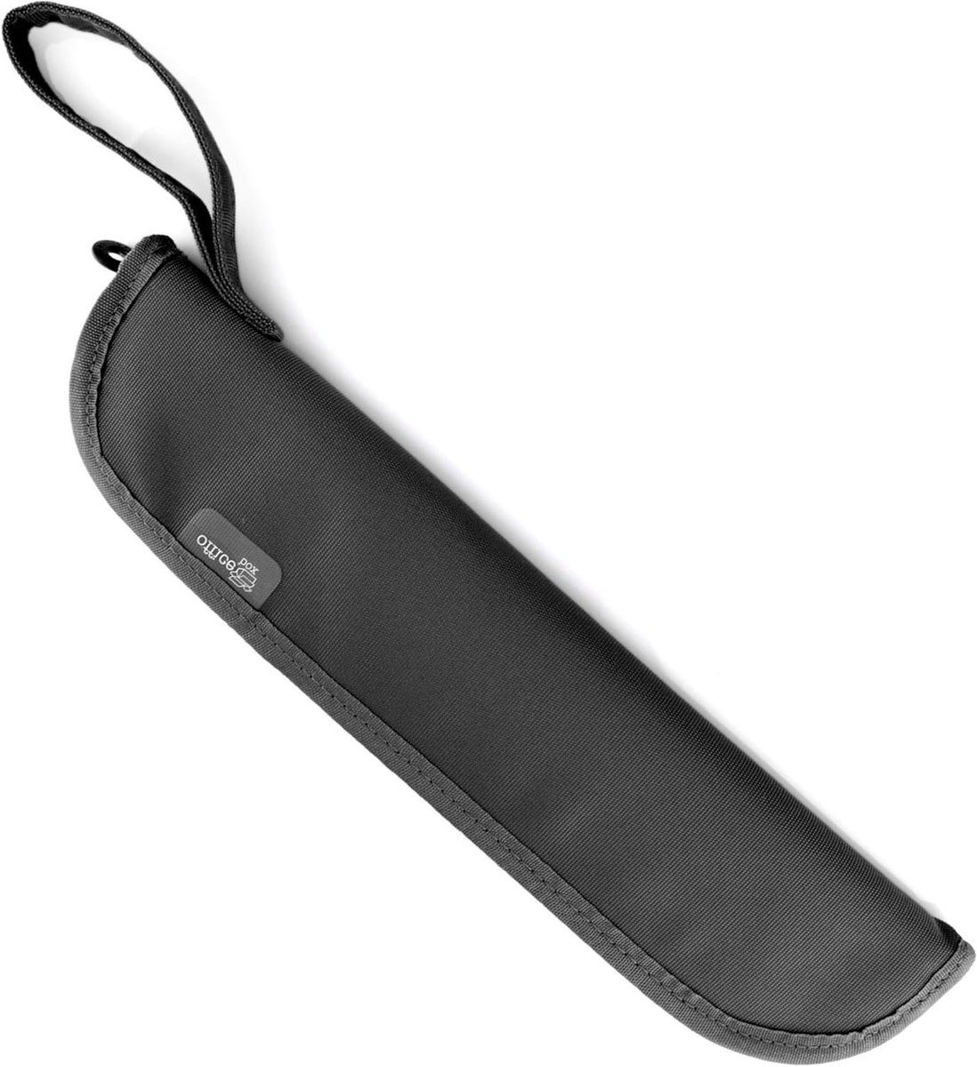 Textile Fluit Koffer - Blanco Y Gris Koffer - Muziek Organisatie - Dubbele Rits