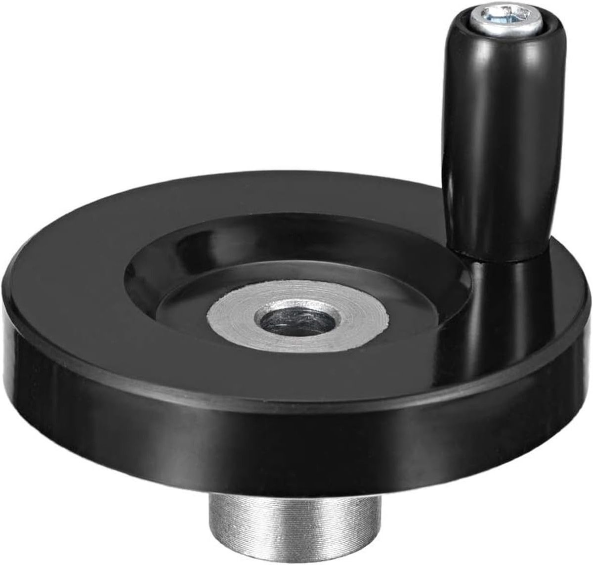 63mm Draaihendel Handwiel met 8mm Gatdiameter voor Freesmachine en Draaibank, Kunststof Handgreep, Geschikt voor Lead Screw en Precisiebewerking