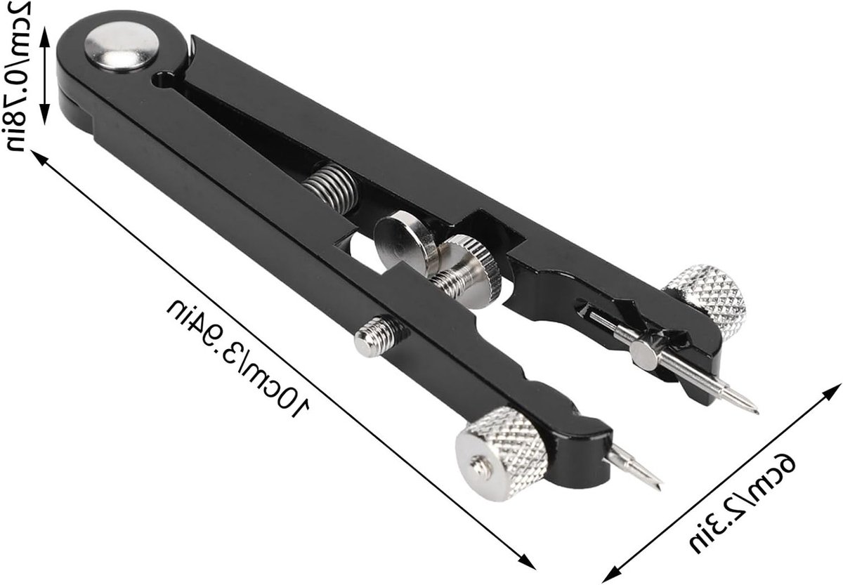 Haal de horlinken eenvoudig los met een professionele bracelet remover en standaard tangenset voor horloges