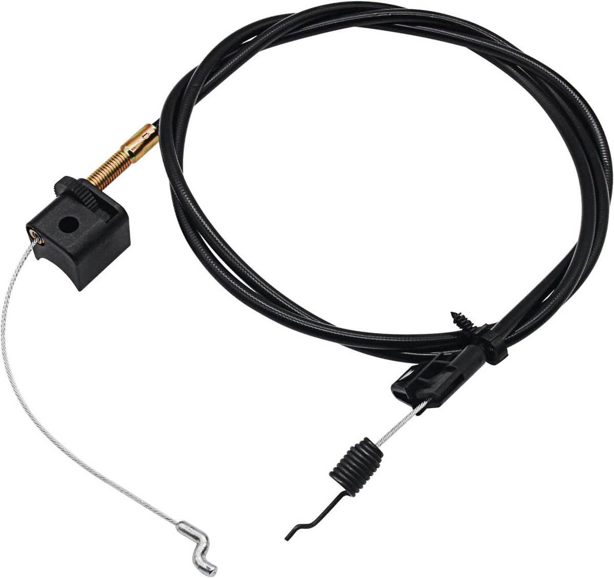 Zelfrijdende Aandrijfkabel - Maaier Kabel - Grasmaaier Reparatie - Vervangingsonderdeel - 59" & 68 3/4" - Zwart