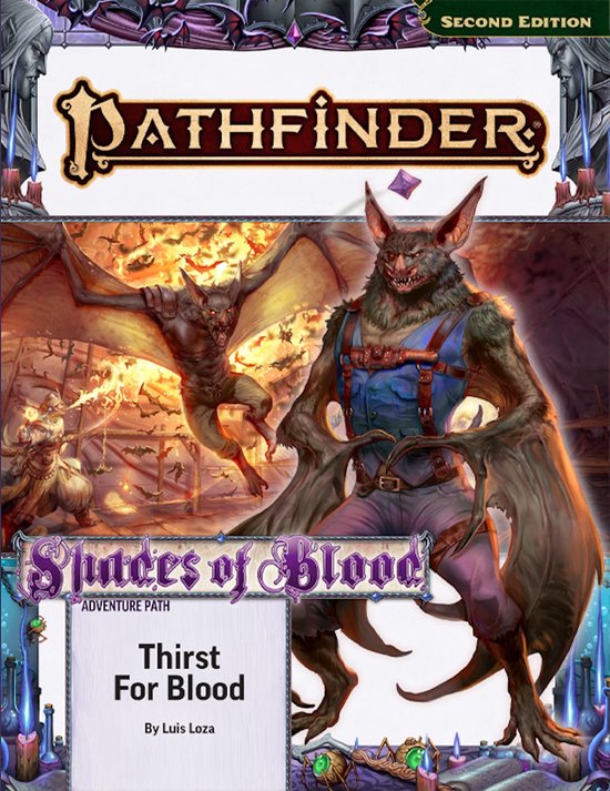 Shades of Blood- Pathfinder Adventure Path: Thirst for Blood - cover