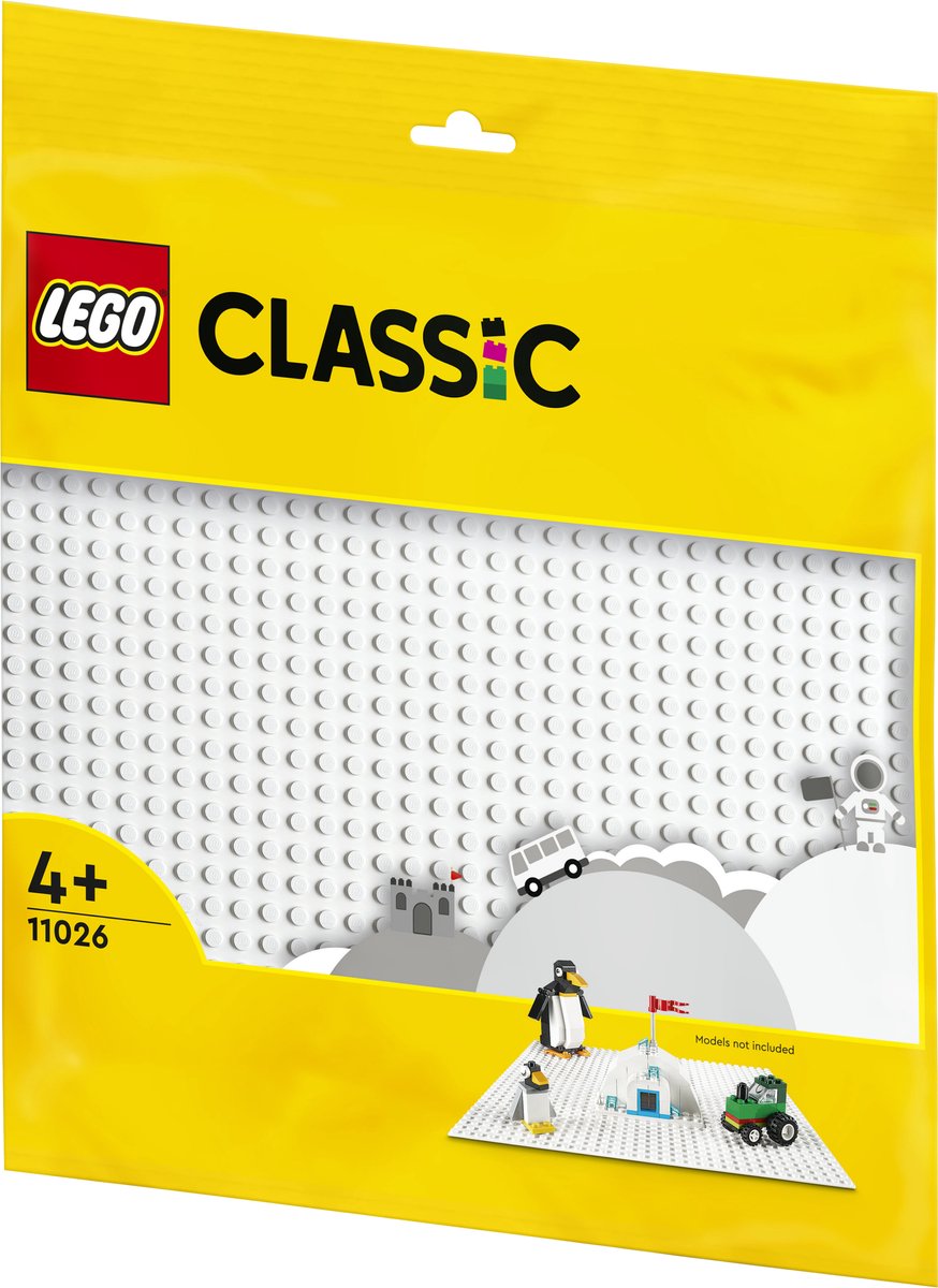 LEGO Classic Witte bouwplaat 32x32 Bouwbord 11026 — afbeelding 13