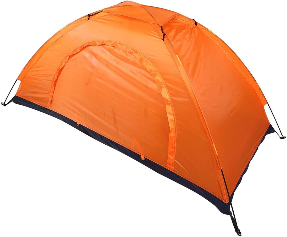 Twee Persoons Waterdichte Pop-Up Tent voor Kamperen, Wandelen en Vissen, Ultralicht en Compact