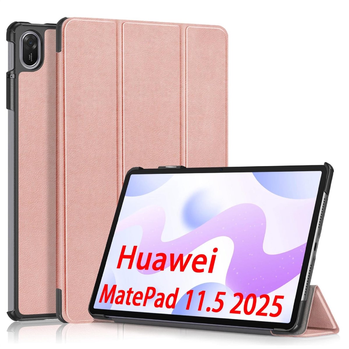 Cosensi - Leren Flip Case voor Huawei MatePad 11.5 2025