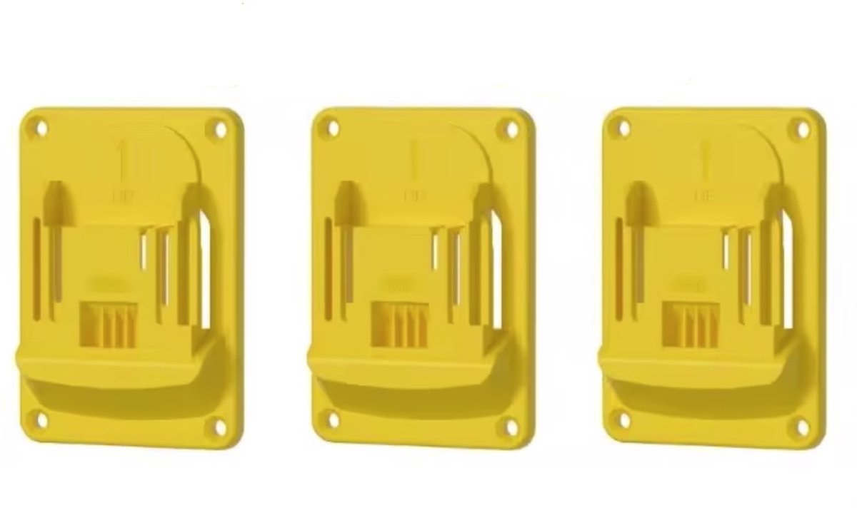 OPHANGBEUGEL VOOR DEWALT ACCU-MACHINE (SET VAN 3)