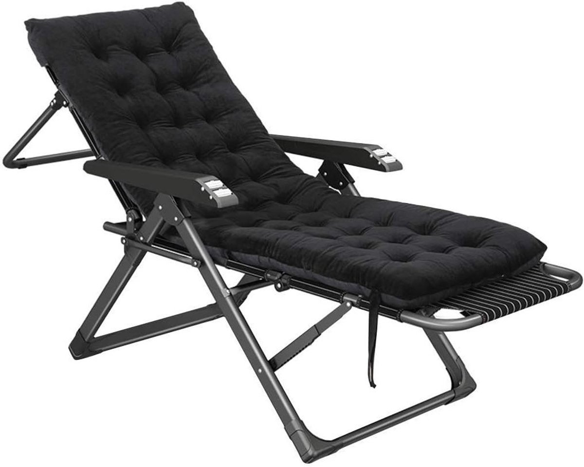 Balkon Relaxstoel - Opklapbare Fauteuil - Buiten Ontspannen - Zonder Zwaartekracht Gevoel - 150kg Draagvermogen - Veelkleurig