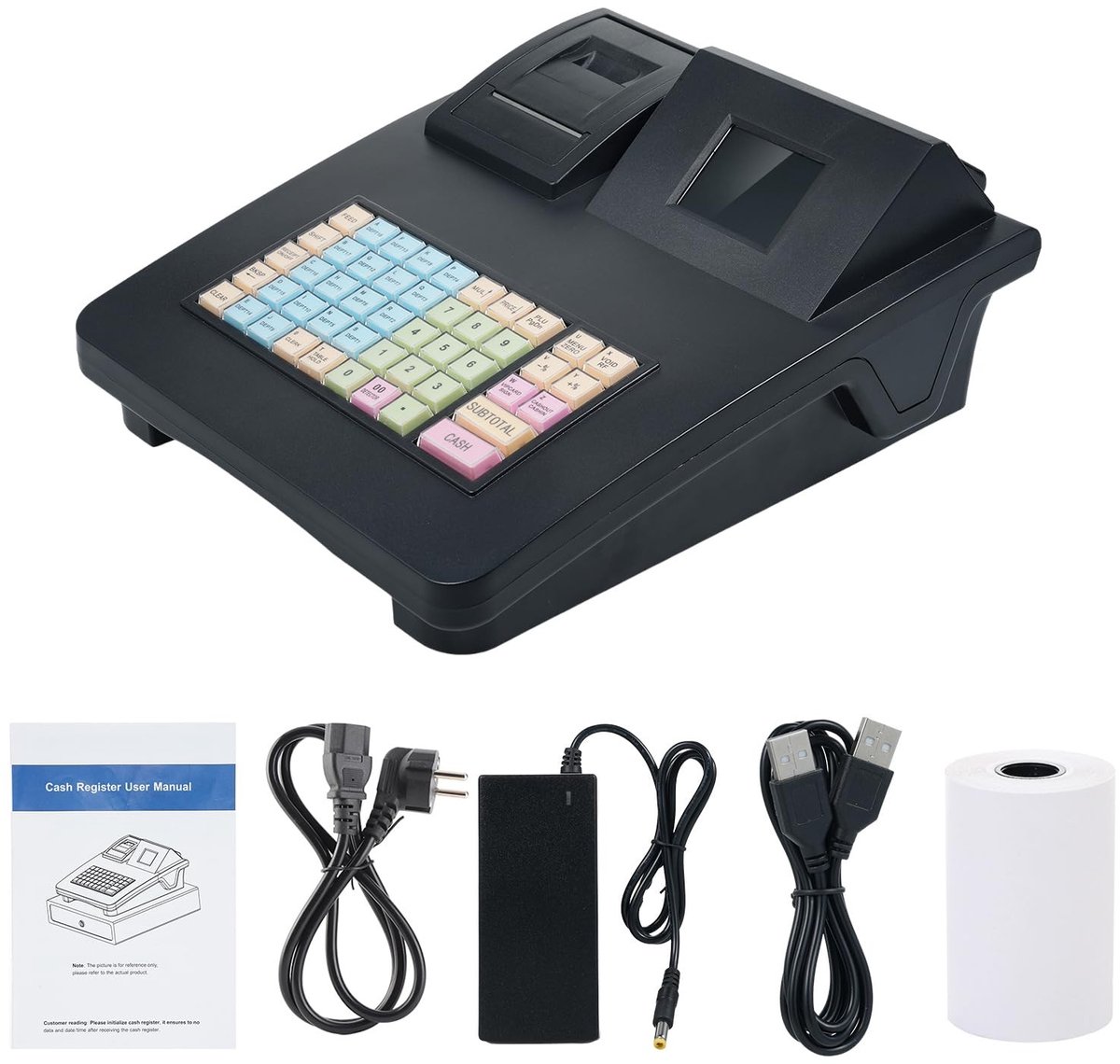 Dailygoods - Elektronische Kassa met 48 Toetsen en Thermische Printer