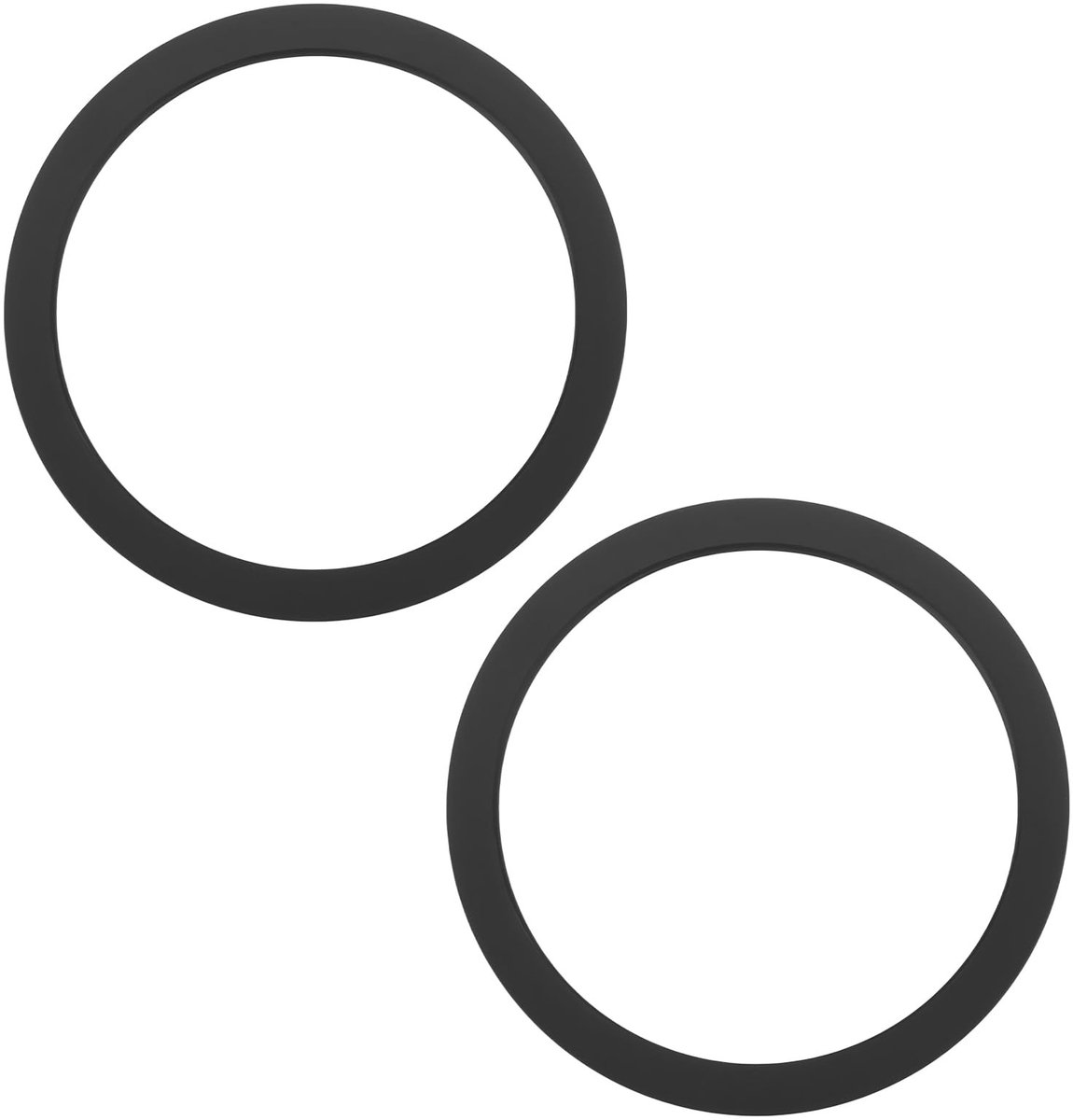 Dailygoods - 2 Stuks Step-Up Camera Filter Ring met Reinigingsdoek