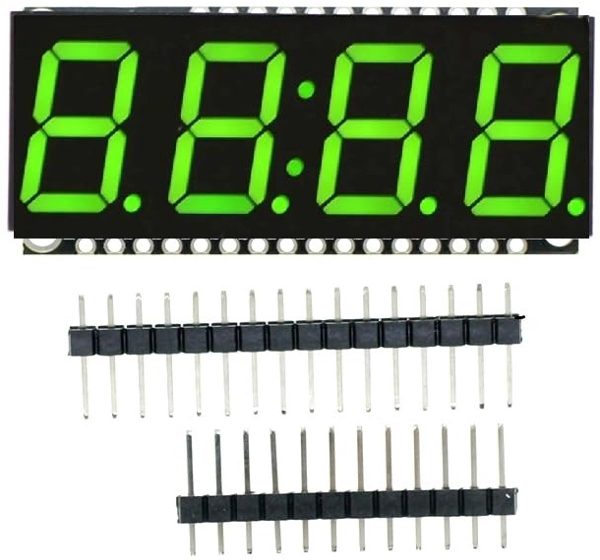 Dailygoods - Digitale LED Display Module met 4 Cijfers