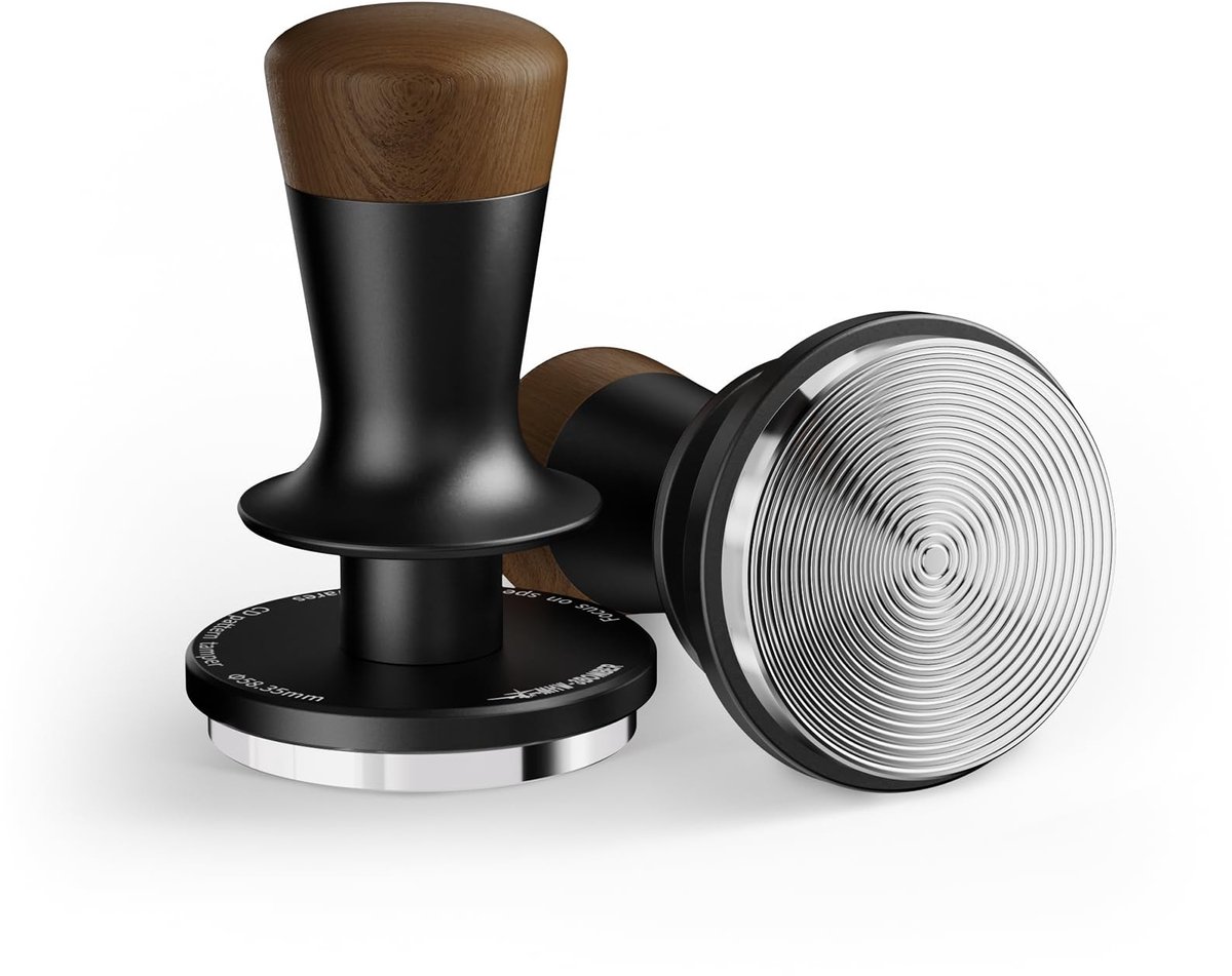 Dailygoods - 58 mm Koffiestamper met Dubbele Veertechnologie