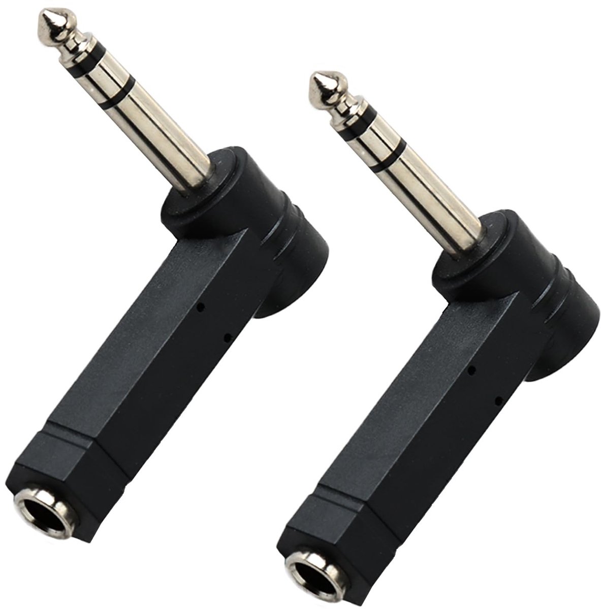 Dailygoods - 90 Graden Audio-Adapter - 2 Stuks