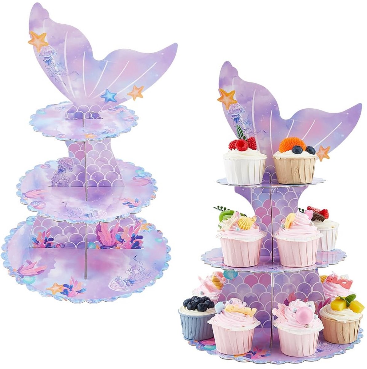 Dailygoods - Papieren Cupcake Standaard voor Feestjes