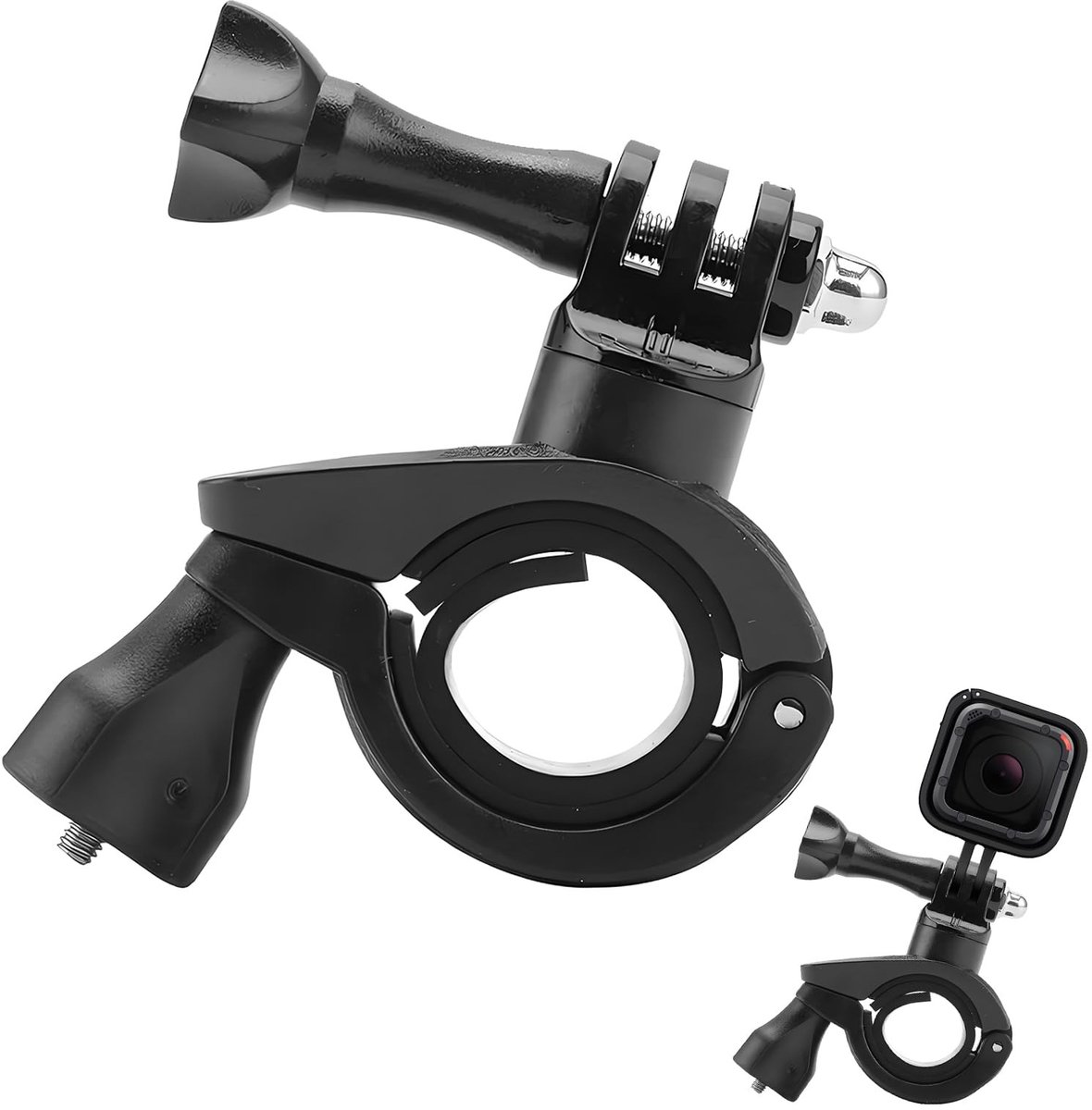 Dailygoods - 360 Graden Draaibare Action Cam Houder voor Fiets en Motor