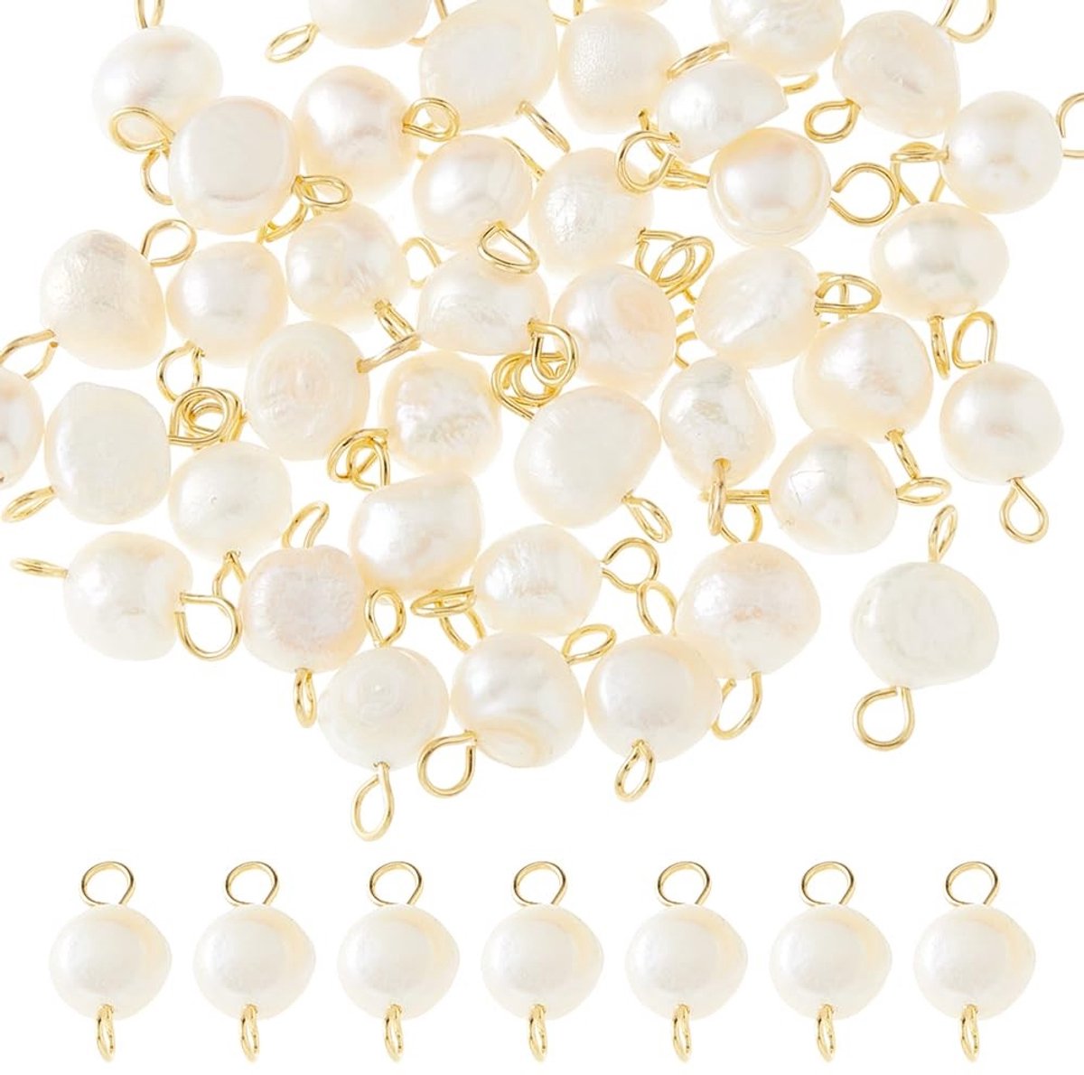 Dailygoods - Set van 40 Connectoren voor Kralenhangers en Sieraden