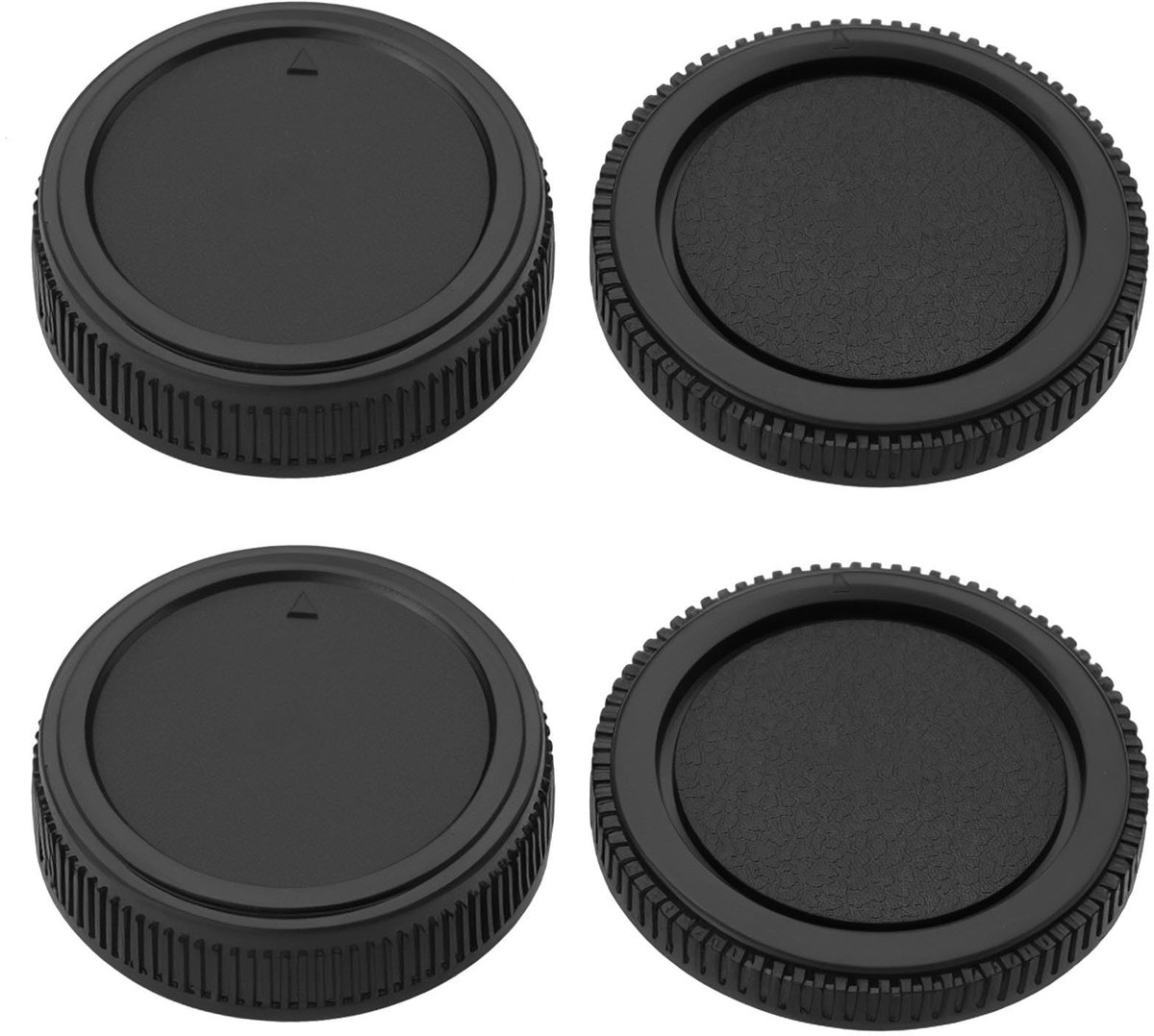 Dailygoods - Set van 2 Body Cap en Achterkap Vervangingen voor Camera's
