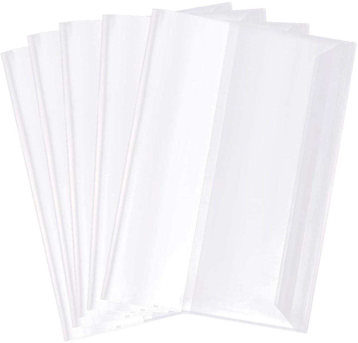 Dailygoods - Set van 10 Waterdichte Hoesjes voor Schoolboeken en Documenten