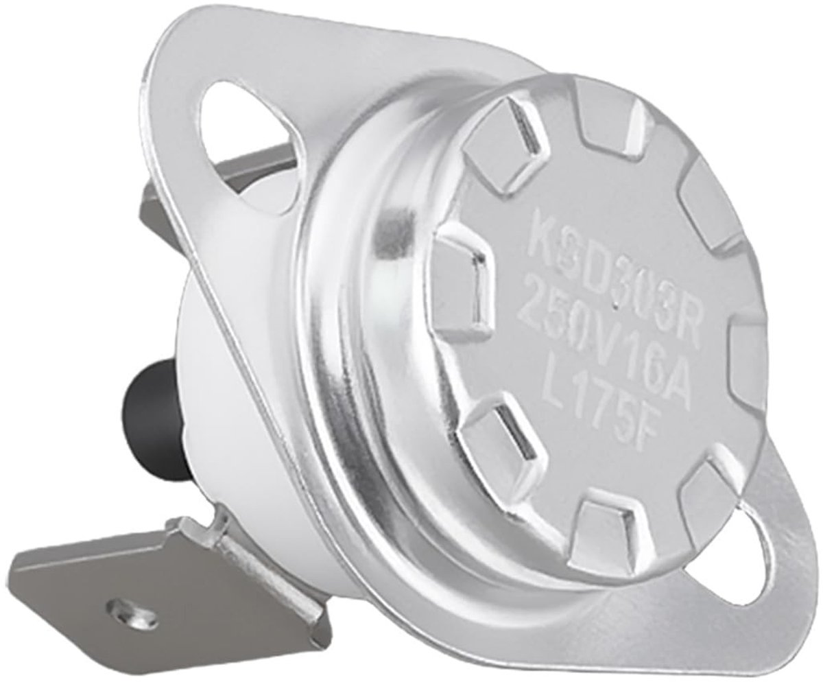 Dailygoods - Temperatuurschakelaar KSD303R Compatibel met Pelletkachels