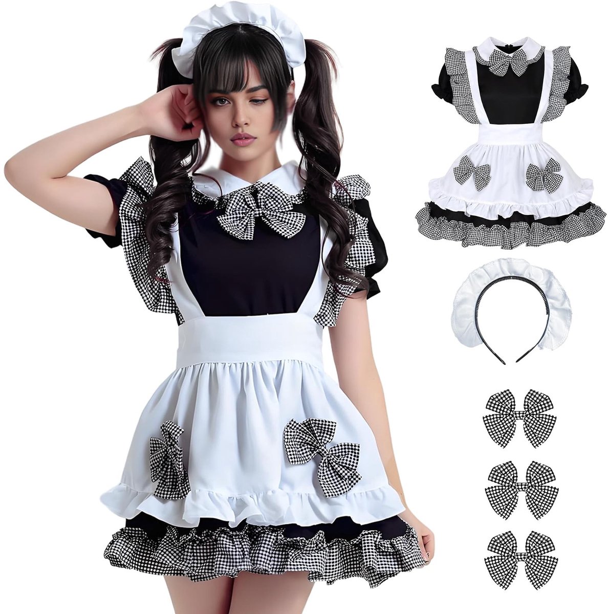 Dailygoods - Schattige Maid Outfit voor Cosplay en Feestjes