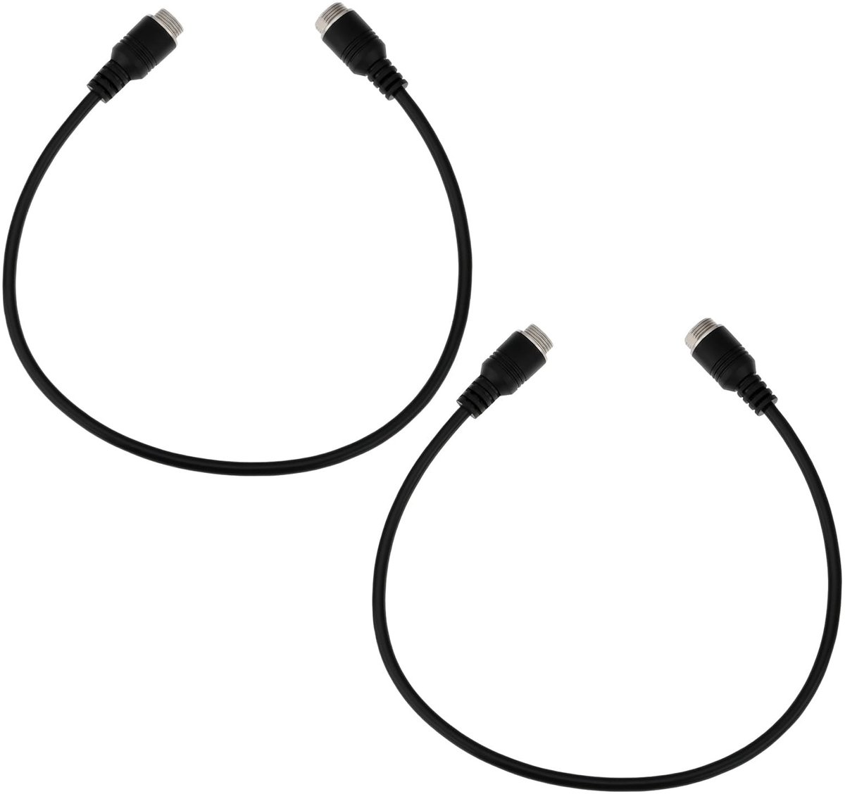Dailygoods - Set van 2 4-Pin Mannelijke Connector Verlengkabels van 40 cm
