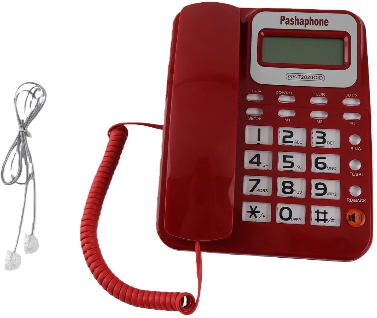 Dailygoods - ABS Telefoon met Rekenmachine en Stilte Modus