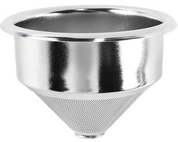 Dailygoods - 58mm RVS Koffieportafilter met Fijnmazig Filtermandje