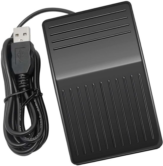 Voetschakelaar - Pedaalschakelaar - Media Bediening - Momentane Antislip - 2m Kabel - Zwart — afbeelding 4