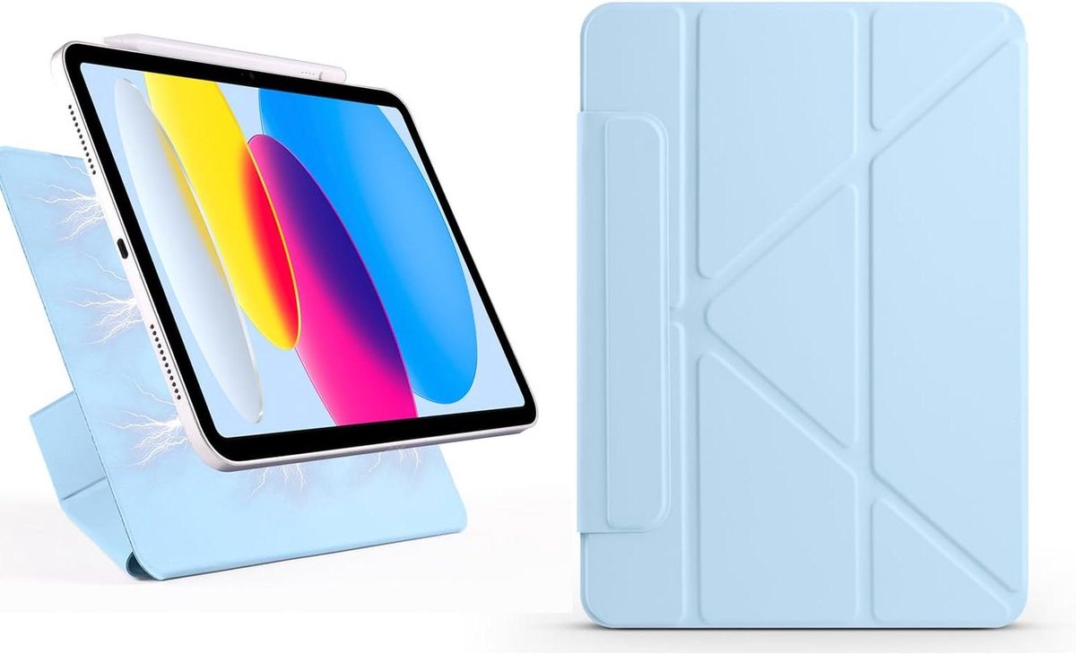 Tablethoes - Beschermhoes - Tabletbescherming - Magnetische standaard - 11 Inch - Blauw