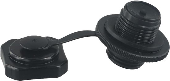 Luchtklep Schroefdop - Opblaasventiel - Zwembad Onderhoud - Directe Vervanging - 42 cm - Zwart — afbeelding 3