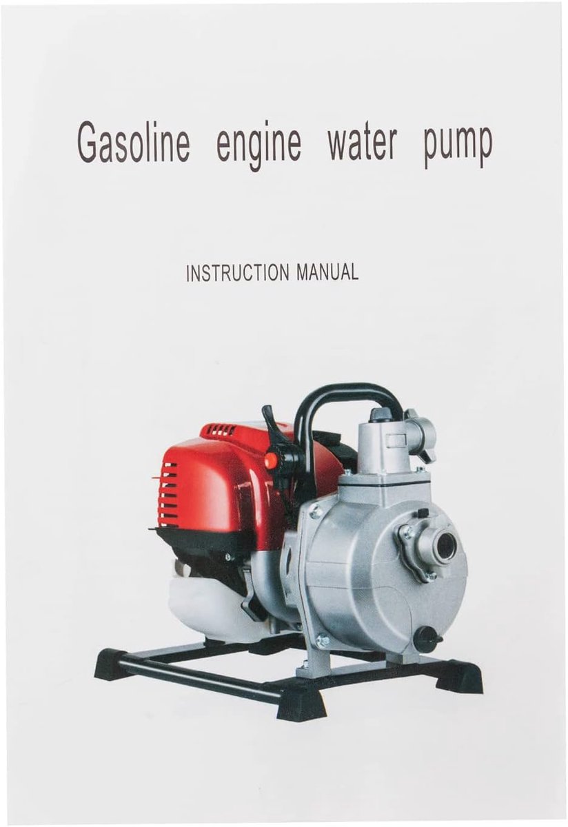 Benzine Waterpomp - Motorpomp Tuin - 1 Inch Pijp thumbnail 6