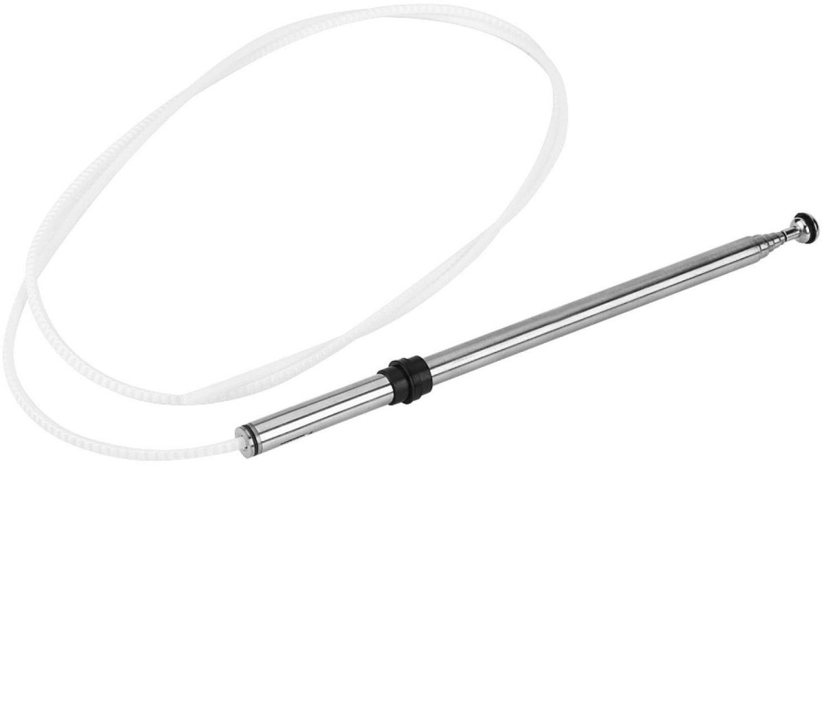 Dailygoods - Roestvrijstalen Auto Antenne voor AM/FM Radio