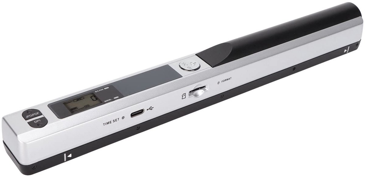 Dailygoods - Draagbare Documentscanner tot 900 DPI met Geheugenkaart