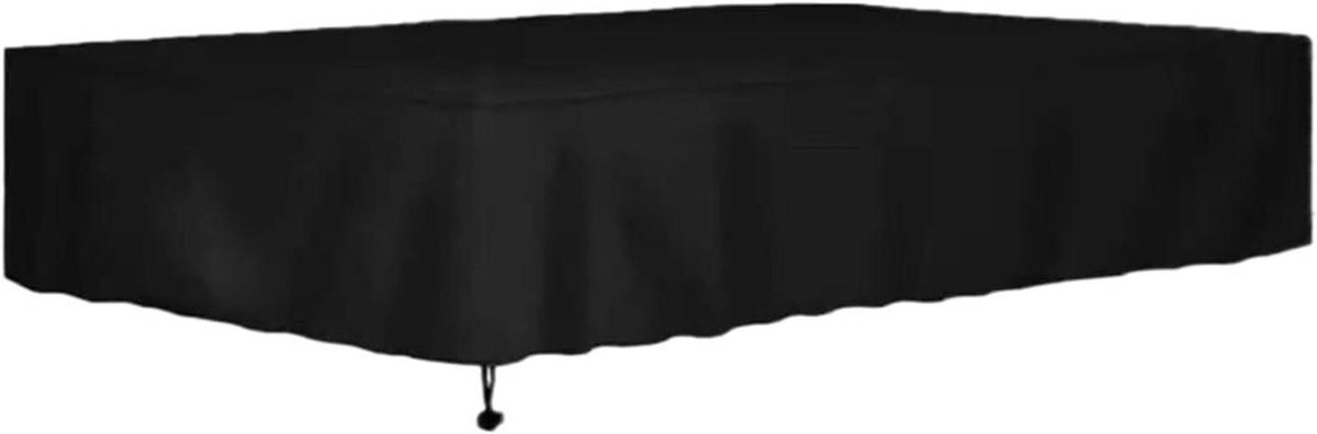 Biljarttafelhoes - Pooltafel beschermhoes - Tafel beschermen - Waterdicht Oxford stof - 7 voet - Zwart