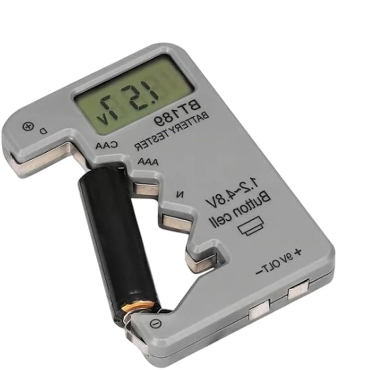 Accutester Controller - Batterij Analysator - Status Controle - Hoge Precisie Meting - 10 x 7 x 2 cm - Uniek