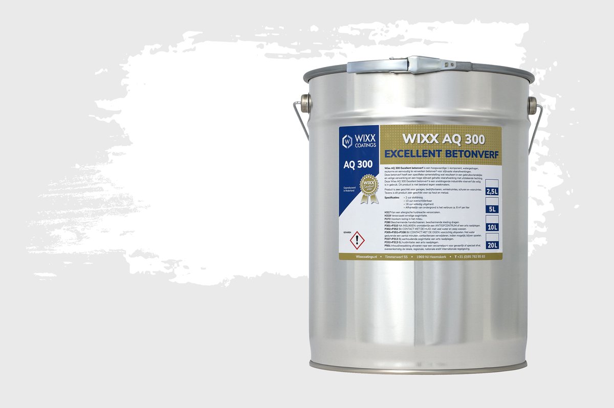 DCC Betonverf Aqua Pro - 5L - Wit