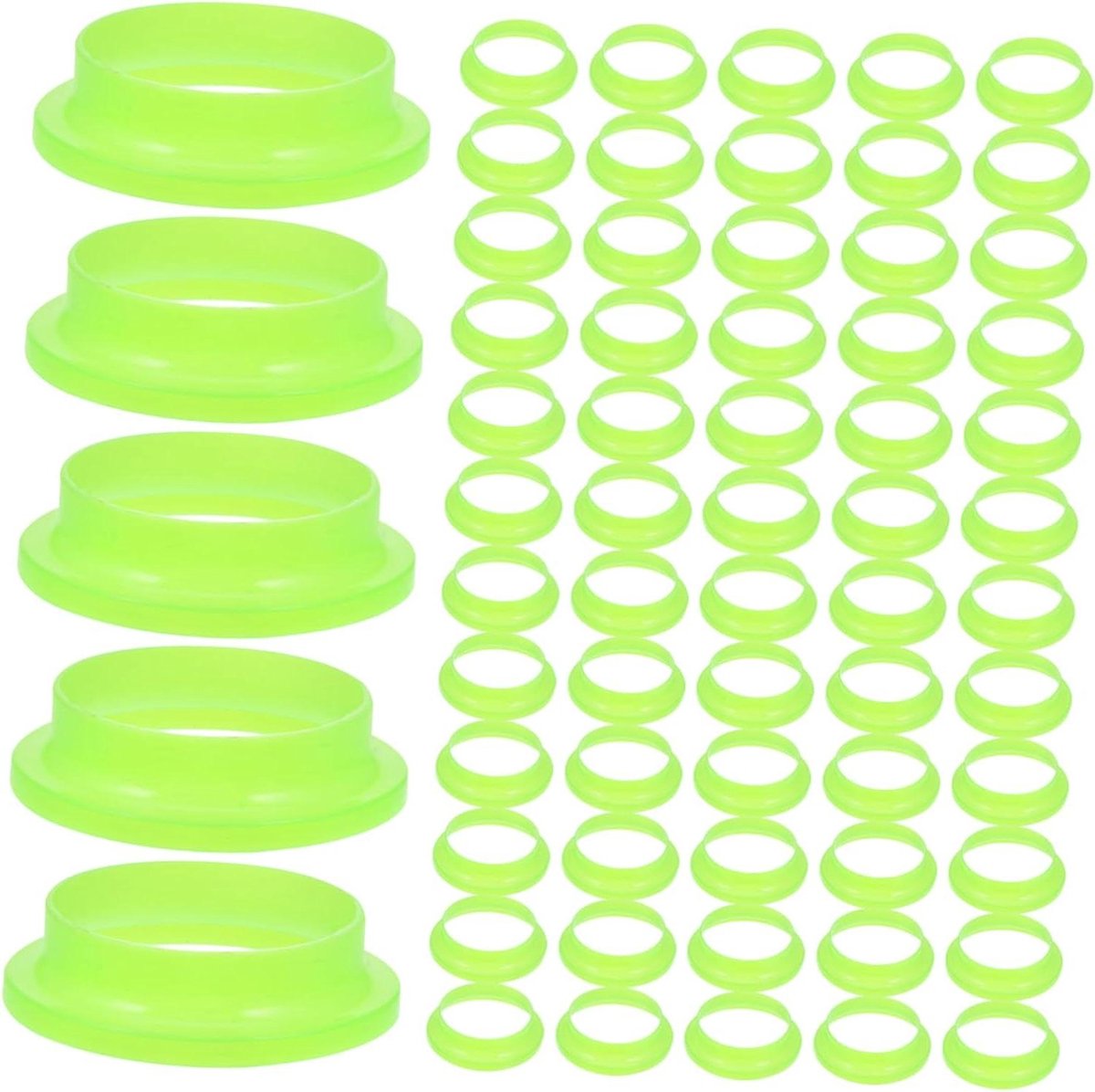 Blusringen Set - Vervangende Ringen - Brandveiligheid Verbeteren - Lichtgevend Ontwerp - 100 Stuks - Meerdere Kleuren