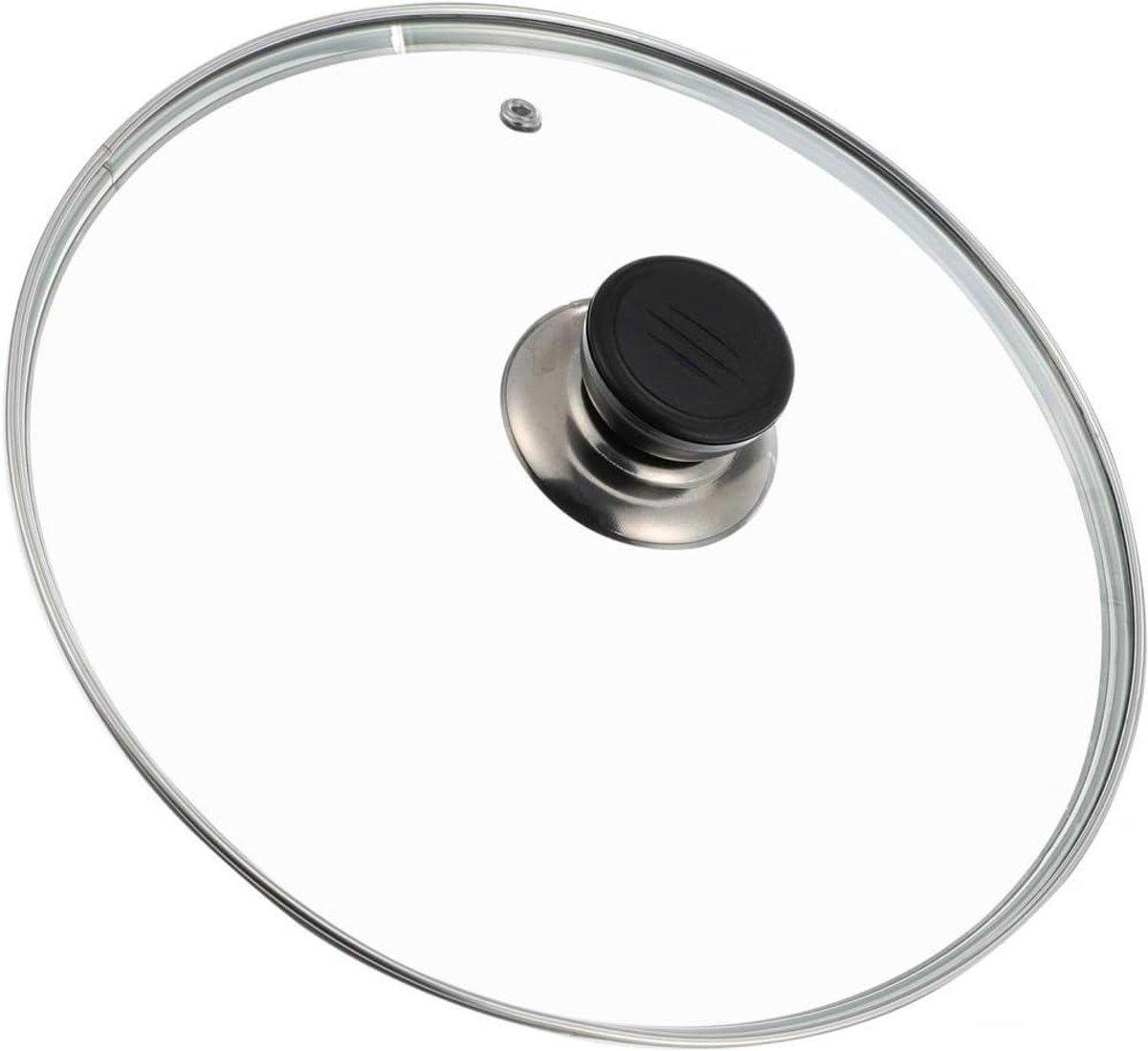 Steelpan Deksel - Glazen Deksel - Koken - Gehard Glas - 36 cm - Transparant