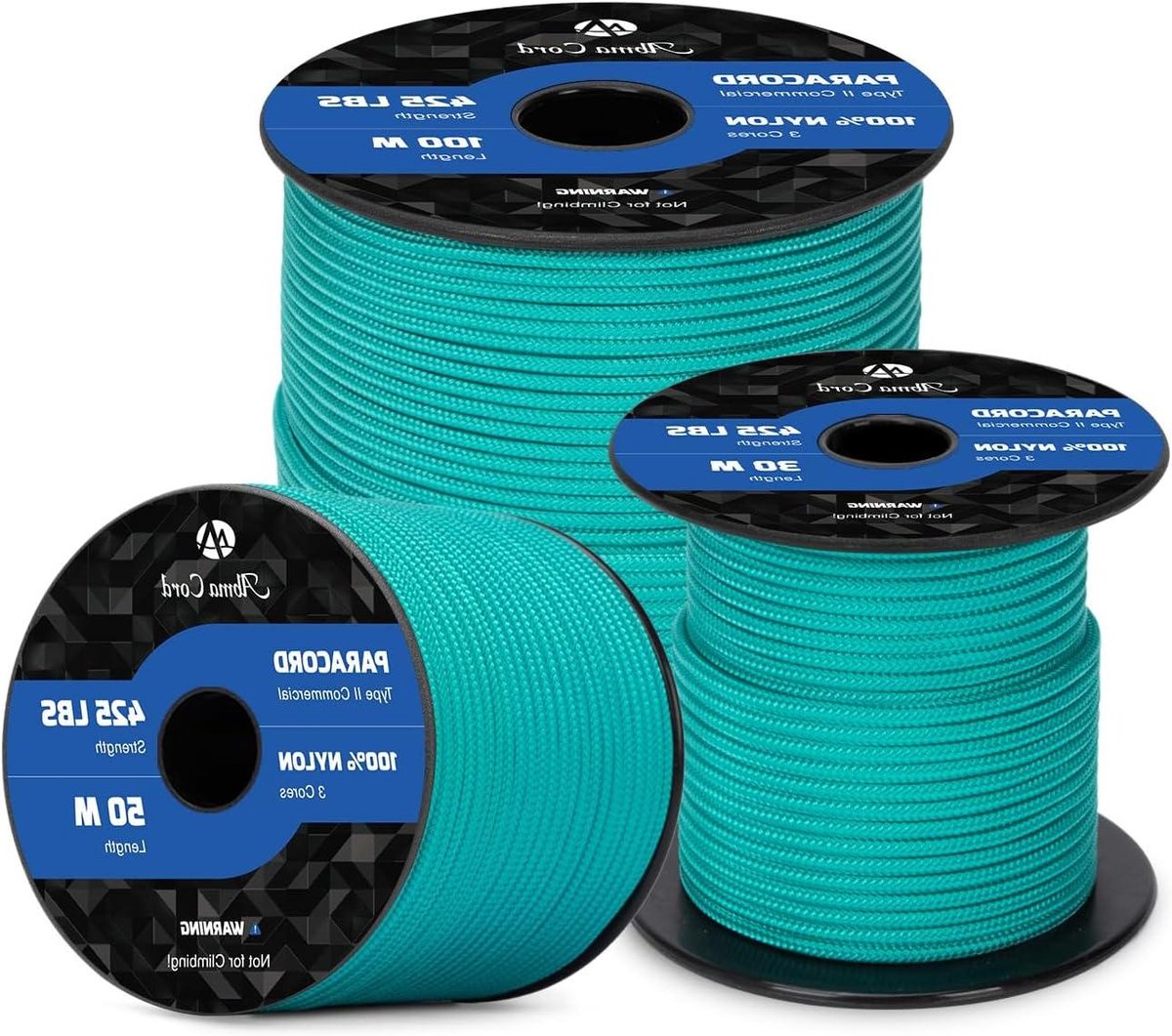 Nylon Touw - Paracord Koord - Buiten Activiteiten - Type II Sterkte - 100 Meter - Zomers Zonsopgang