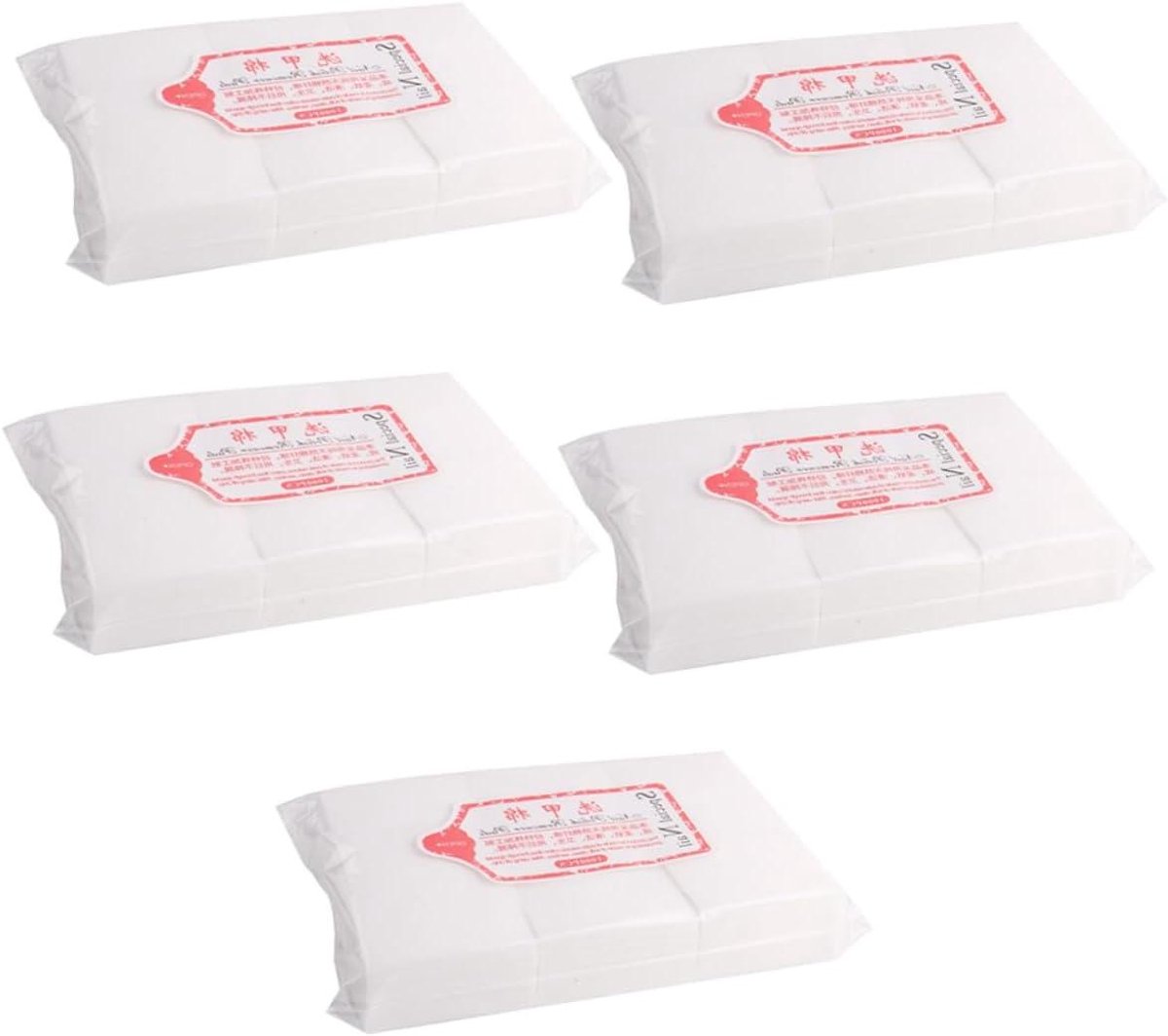 Make-up Pads - Reinigingskussentjes - Nagellak Verwijderen - Pluisvrij - 3000 stuks - Wit