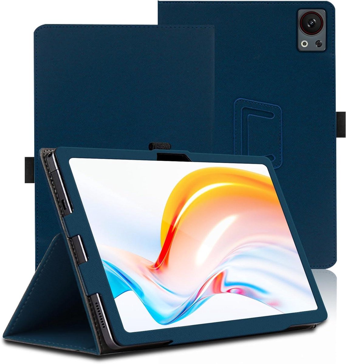 Tablethoes - Beschermhoes - Dagelijks Gebruik - Verstelbare Ondersteuning - 11 inch - Blauw