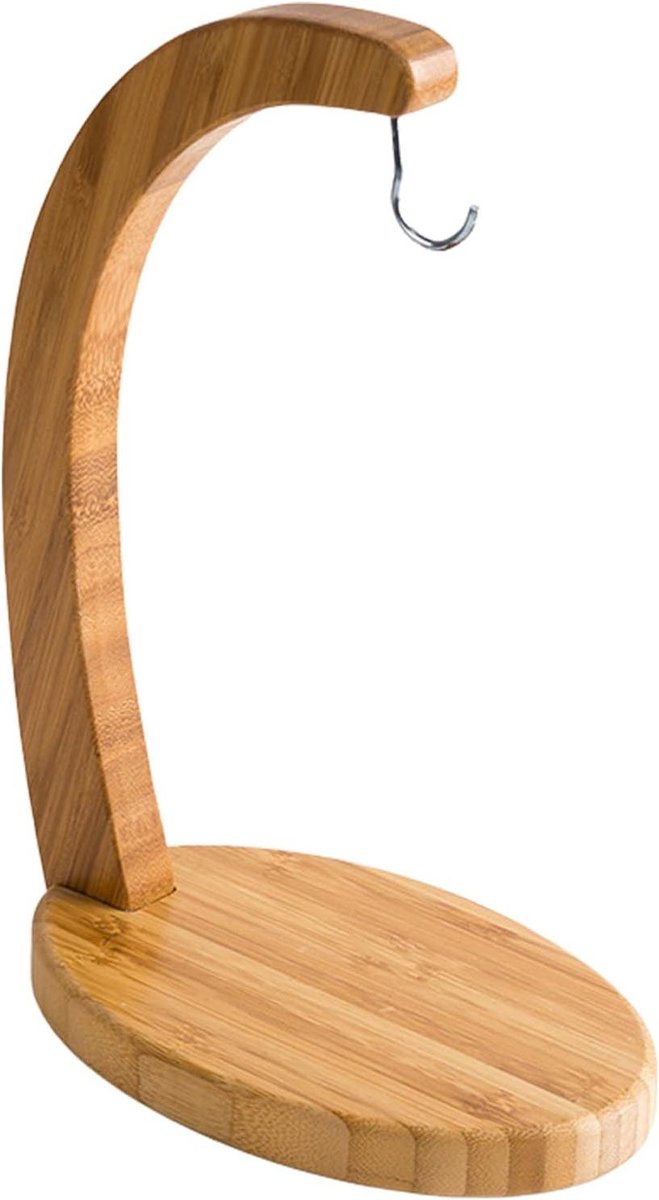 Bananenhouder - Fruit hanger - Keuken organiseren - Stabiele constructie - 28.5 cm hoog - Zwart