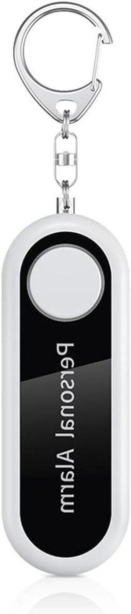 Persoonlijk Alarm - Zelfverdediging Sirene - Noodsituatie Hulp - 125DB Geluid - Compact Formaat - Wit