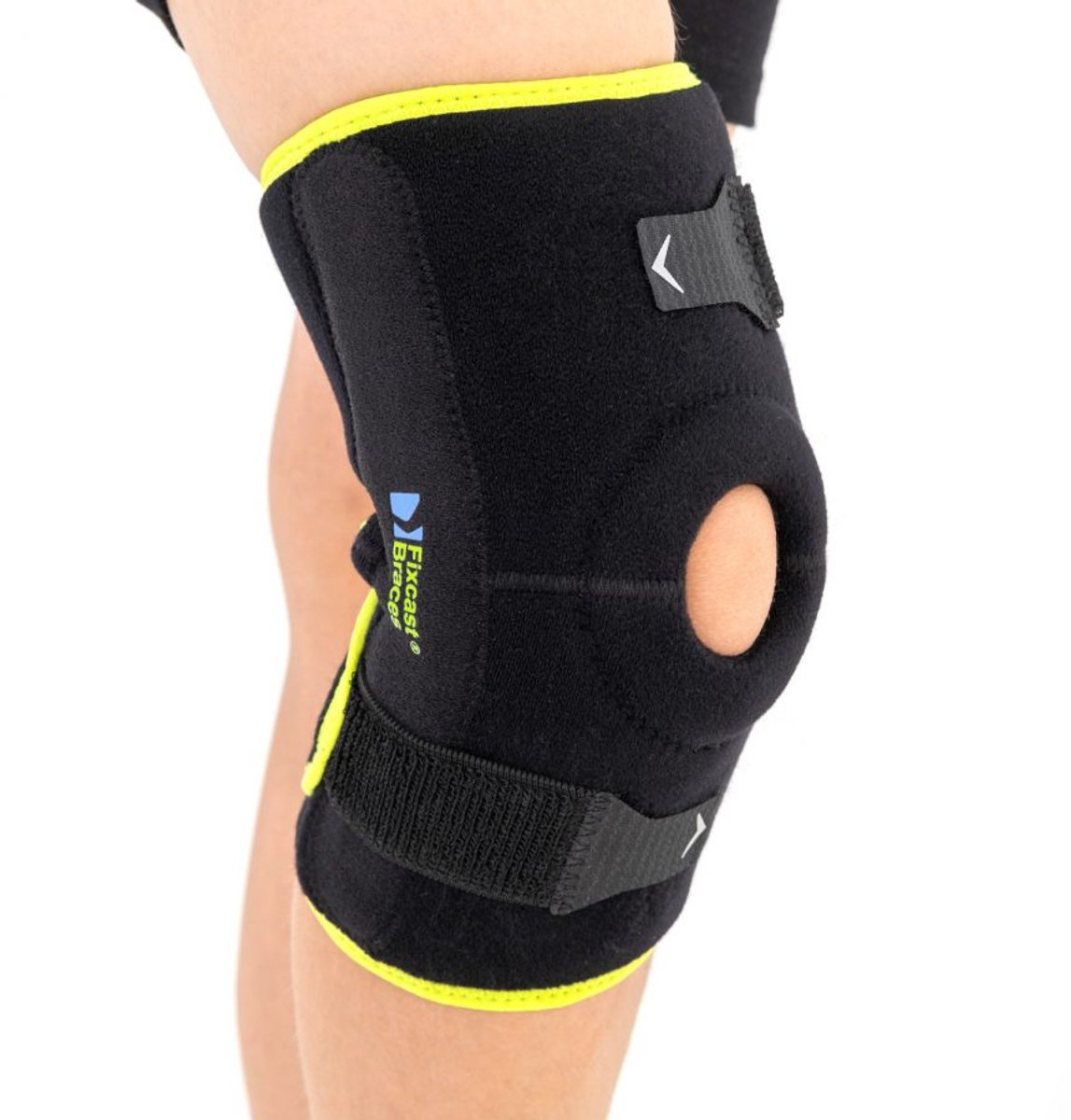 Reh4Mat Kniebrace met scharnieren voor kinderen - Knie ondersteuning kind - Kniebrace zwemmen - Mt. 2 (4-12 jaar)