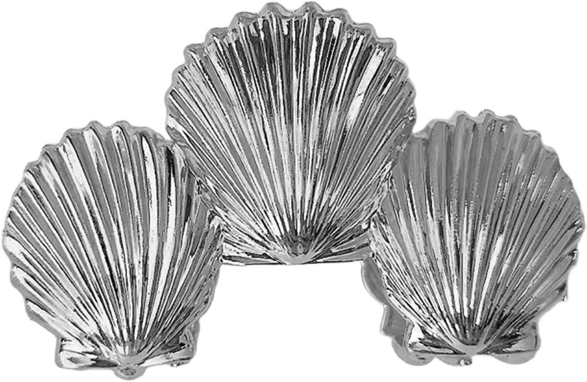 Haarklauw - Haarclip accessoire - Haarstyling - Oceanisch schelpenontwerp - 6-7 cm - Goud