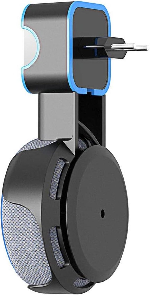 Luidspreker Houder - Muurstandaard Accessoire - Ruimte Besparen - Geïntegreerd Kabelbeheer - 11 cm - Zwart — afbeelding 4