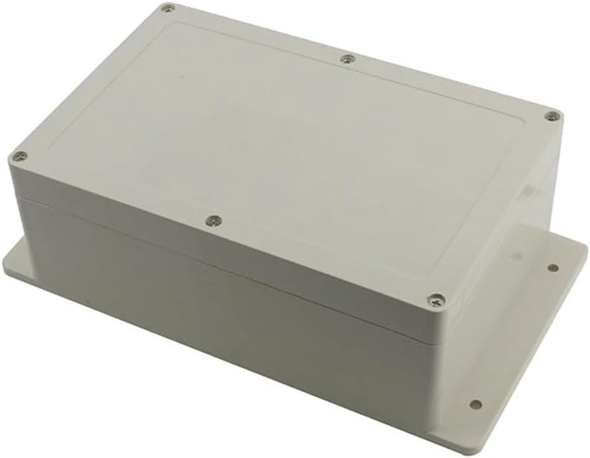 Waterdichte Elektronische Projectdoos van ABS Kunststof - Grijze en Transparante Behuizing voor Elektronica, Componenten en Circuitboards