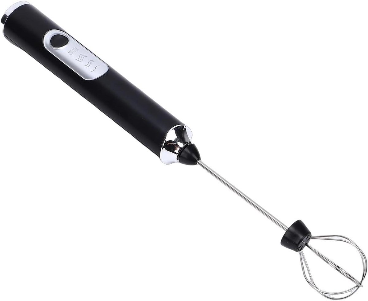 Elektrische Opschuimer - Drankmixer Mixer - Koffie Maken - Oplaadbaar 3 Snelheden - 1200mAh Batterij - Zwart