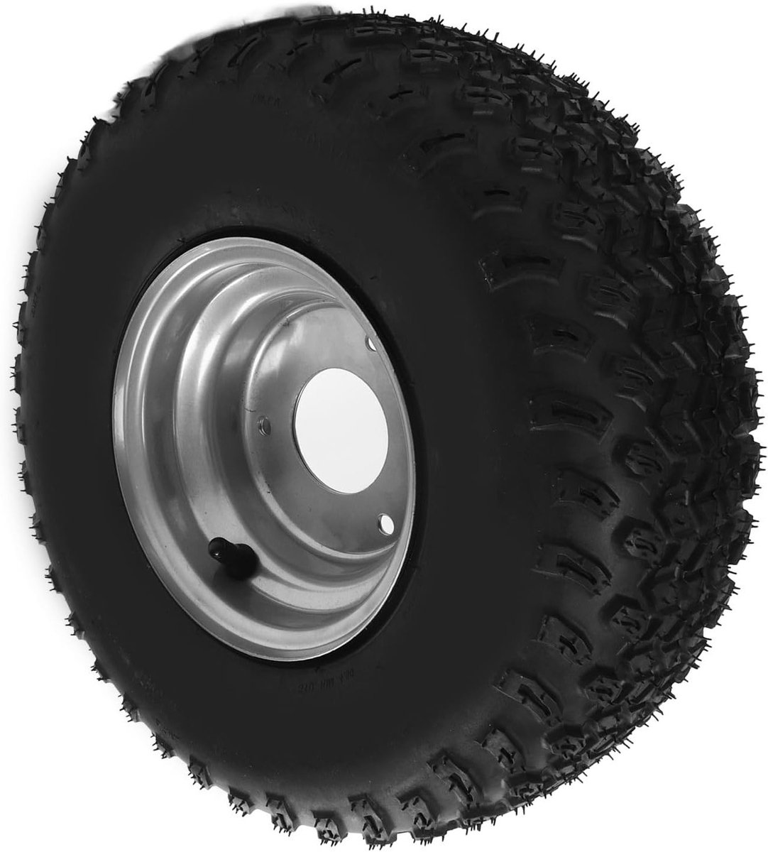 15 x 6 Inch Band met As voor ATV, UTV en Go-Kart - Duurzame en Sterke Banden voor Zware Toepassingen